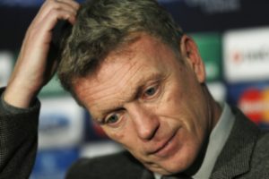 moyes stressed at press conference