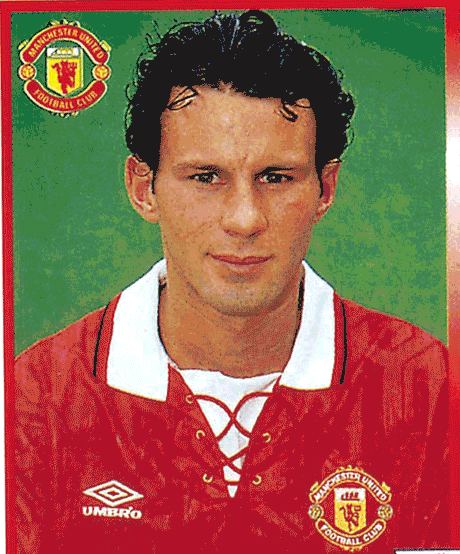 Giggs football stickers GIF